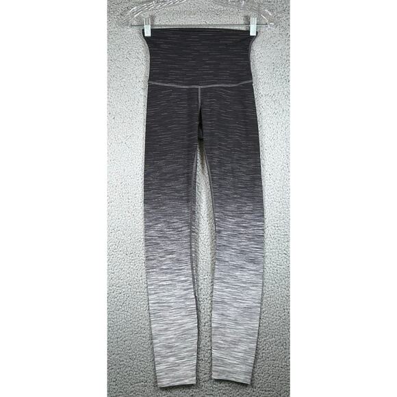 Lululemon women Wunder Under Legging High Rise 27" size 4 Silver Running Gym - Picture 3 of 11